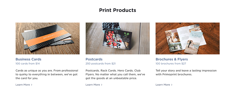 We’ve created a new page to give you the ability to shop all of our products from one place.