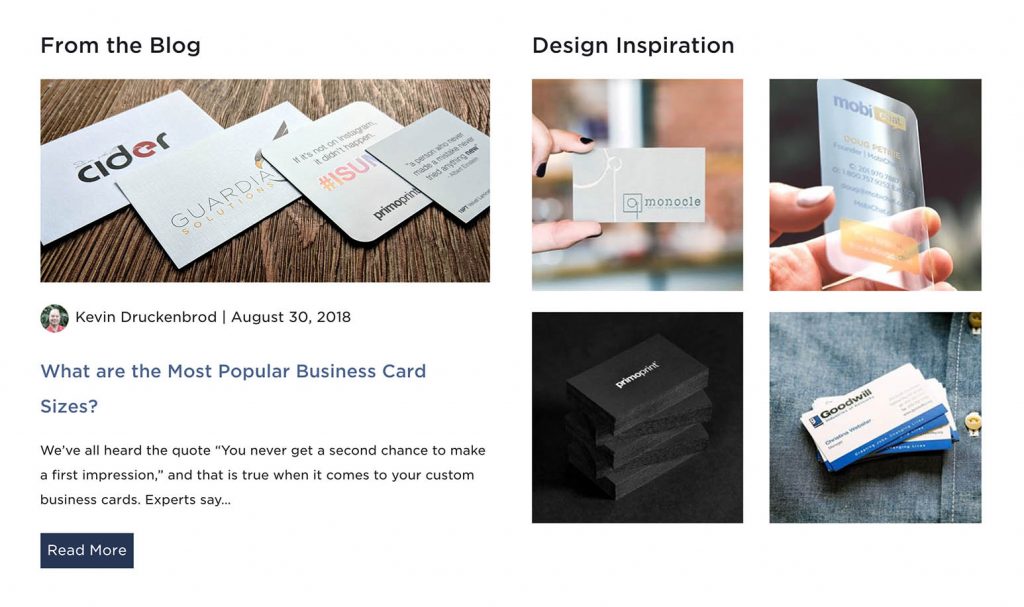 Meet Our New Business Card Page Primoprint Blog