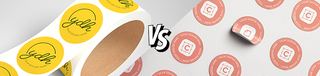 What’s the difference between Roll Labels and Stickers?