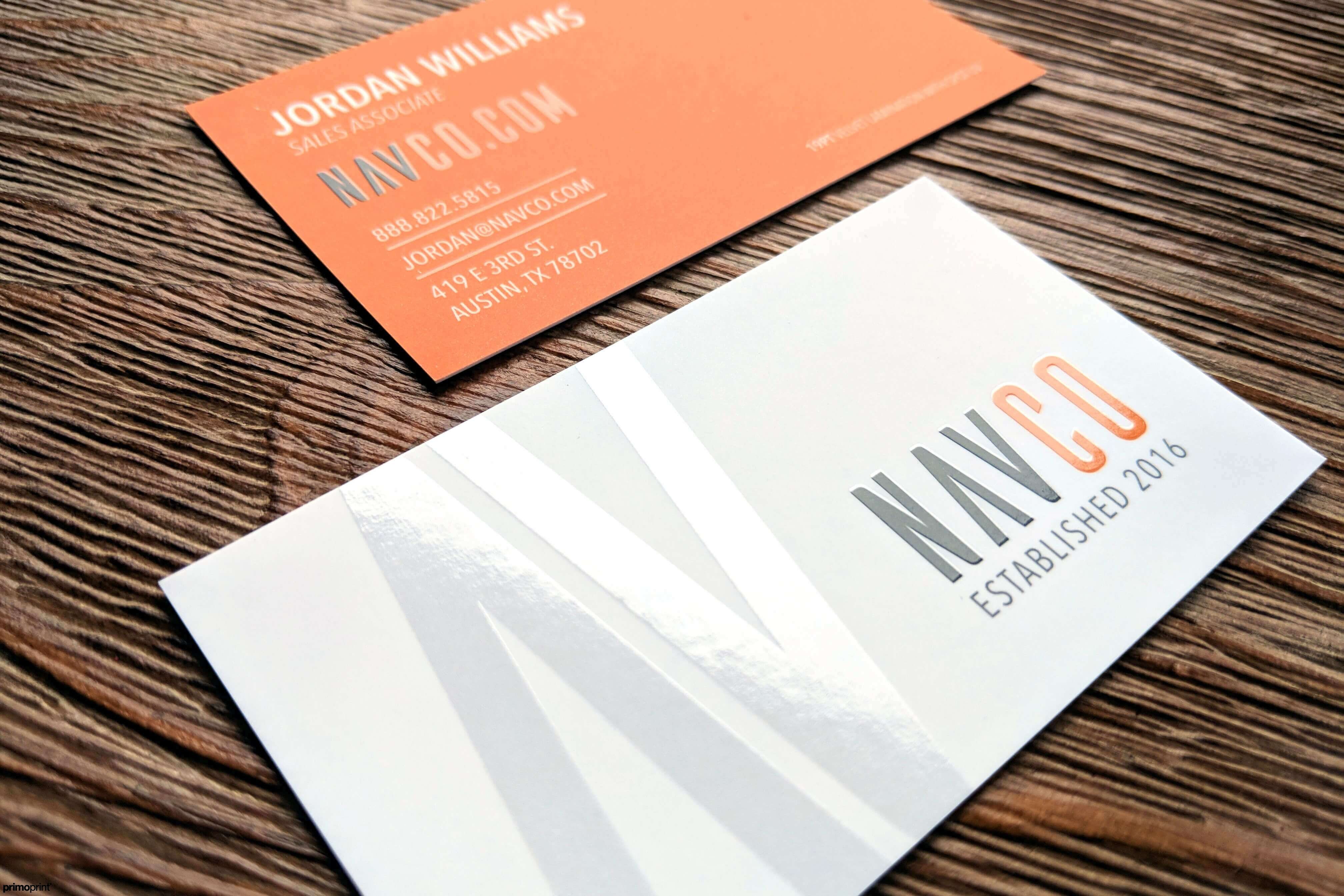 Raised Spot UV Business Cards Printed on 16pt Card Stock with Soft 1.5 mil  Velvet Lamination by Elite Flyers