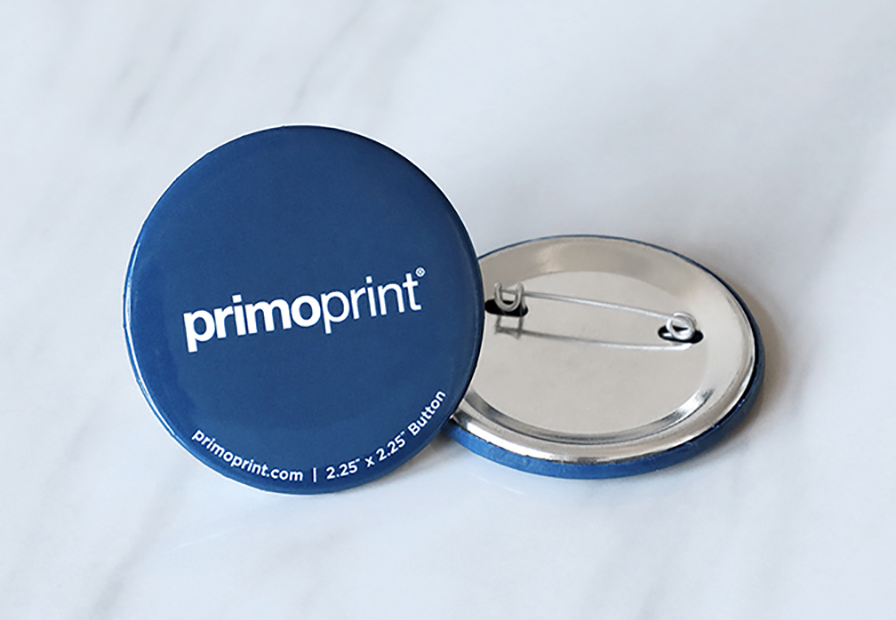 Custom Button Pins | Promotional Pinback Buttons | Primoprint
